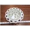 Image 1 : Milk glass flower arranger
