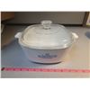 Image 5 : 3 Corning Ware, blue cornflower casserole dishes - 4 cup/60 oz 9.5"