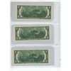 Image 2 : 3x 2017 United States $2 bills