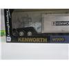 Image 4 : New Ray 1:32 Kenworth W900 semi-truck and trailer diecast model in box - 11973