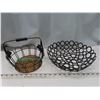 Image 3 : 3 Wrought Iron Baskets