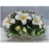 Image 1 : Table flower arrangement - Made in Italy - No Cracks or chips - vey nice