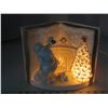 Image 4 : Porcelain Glass Christmas book (Lights up - No damage - very nice)