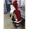 Image 2 : 4.5ft Santa - Blow-up - comes with compressor & lights up - plays music - suite is cloth material