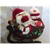 Image 1 : Decorative Santa Sleigh (wood) Nice shape