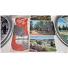 Image 4 : Waskesiu and Saskatoon Vintage Souvenir Trays, Postcards and 1951 Sask Tourist Map