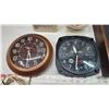 Image 2 : Vintage Clocks – “Cosmo” Quartz, “Big Ben Westclox Dialite” Made in Canada, “Ingraham” Canadian Cloc
