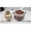 Image 1 : Large Bean Pot and Old Pottery Copenhagen Snuff “Weyman & Bro”, Pittsburgh, PA