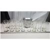 Image 2 : Vintage Ice Bucket Made in Italy and 18 Beer Glasses