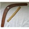 Image 3 : Huge authentic Austrailian boomerang - wood 22"