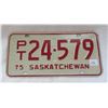 Image 1 : 1975 trailer license plate Saskatchewan