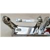 Image 3 : Chrome double wall mount toilet paper holder - Never out