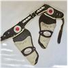 Image 2 : 1950's leather cap gun holster set