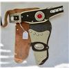 Image 4 : 1950's leather cap gun holster set
