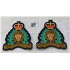 Image 5 : RCMP Memorabilia NewOldStock patches postcard, China thimble & leather billfold