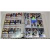 Image 11 : Binder of Tim Horton's 2022-23 Hockey cards - including DC cards, and Hockey Triumph - approx 22 sle