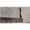 Image 2 : Antique two man crosscut saw, wooden handles - 65" long