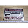 Image 1 : 12 Gauge, tin sign - 8.5"x11"