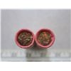 Image 2 : 2 - Mint 2005 RCM rolls of Canadian 1 cent coins - Rare! Magnetic!!