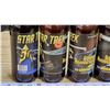 Image 2 : 6 pack of Star Trek Golden anniversary ale bottles,  5% - full