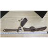 Image 1 : Antique farm tool pieces & homemade/custom wrench