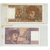 Image 6 : 1943 France VG+ 5 Francs, 1978 EF 10 & 20 Francs bank notes