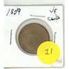 Image 1 : 1859 N9 Canadian large cent