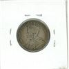 Image 2 : 1915 (Weak Date) Canadian twenty five cent silver coin