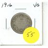 Image 1 : 1916 Canadian twenty five cent silver coin