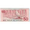 Image 2 : Uncirculated $50 CDN bill 1988
