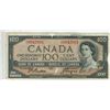 Image 1 : 1954 $100 dollar CDN bill