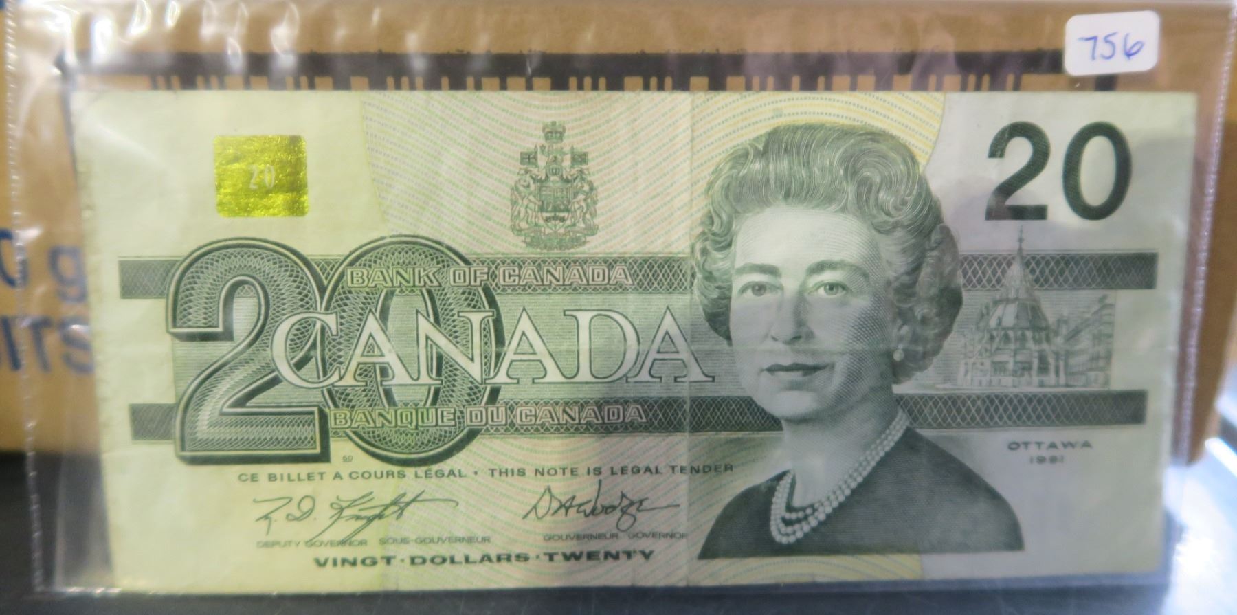 1991 Canadian $20 bill AWN2464140 - Schmalz Auctions