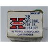 Image 2 : 50 Western X 38 Special 158 grain NO SHIPPING
