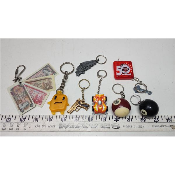 Collection of assorted Keychains - Schmalz Auctions