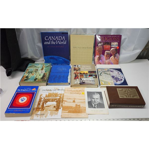 Lot of history books