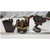 Image 5 : Western décor pieces - incense burner, picture frame and horse head figure