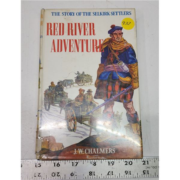 Red River adventure hardcover book