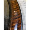 Image 4 : Antique oval picture frame with curved glass. Good size (24" x 18"), some wear and tear (see photos)