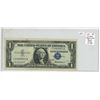 Image 1 : U.S. 1957 $1 Silver Certificate. Blue Seal. VF-30.