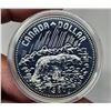 Image 2 : 1980 Arctic Silver Dollar. 100th Anniversary of Britain transferring control of the Arctic Islands t