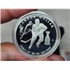 Image 2 : 1993 Stanley Cup Silver Dollar. 100th Anniversary of Governor General Lord Stanley presenting the St