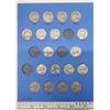 Image 3 : U.S. Jefferson Nickel Collection 1962 – 1979. Lot of 39 coins. Housed in a blue Whitman folder.