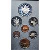 Image 2 : 1994 Double Dollar Proof Set. Silver Dollar commemorates the last RCMP Dog Team Patrol. Bright White
