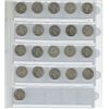 Image 1 : Complete set of 21 U.S. World War II Washington Quarters. Includes 1939, 1939D, 1939S, 1940, 1940D, 