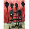 Image 1 : Lot of 6 adjustable jewelry stands including ring box and bracelet displays