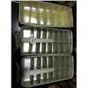 Image 1 : Three Antique Frigidaire Ice Cube Trays. Two with metal dividers, one with plastic divider