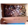 Image 1 : Box of costume jewelry