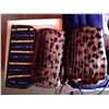 Image 2 : Heat massage pad, curlers and 3 purses/wallets