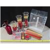 Image 1 : Lot of Decorative candles, candle holders, & vases