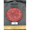 Image 1 : Beautiful Cinnabar Round Platter
